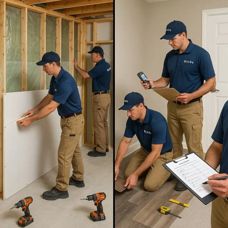Repairs and Reconstruction process in Elizabethtown, KY